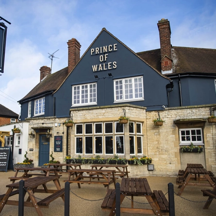 exterior front of the pub