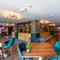 Interior restaurant and bar of the Buff in Greater London. 