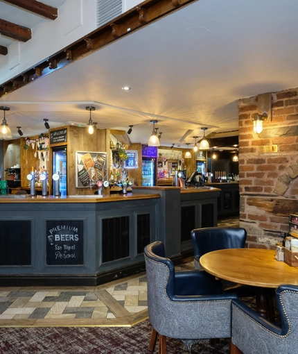 interior of the restaurant