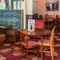 Interior dining area of a pub.