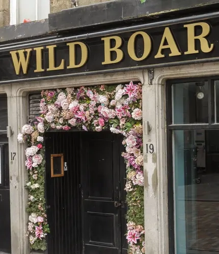 The exterior of The Wild Boar