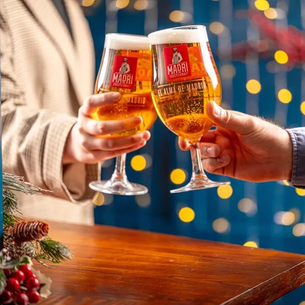 Two pints of beer