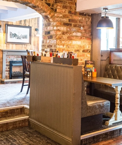 interior seating area