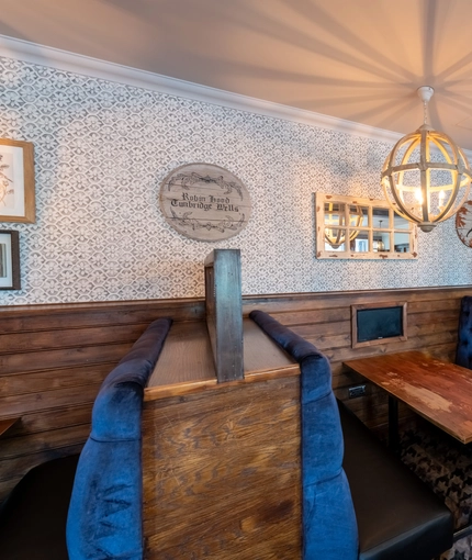 interior of the restaurant