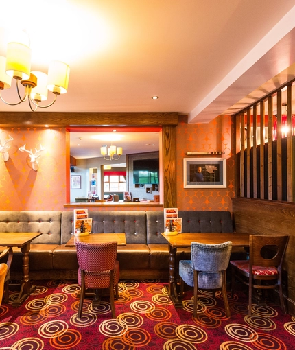 interior seating area