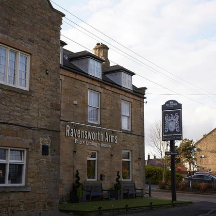 The exterior of the Ravensworth Arms.