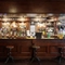 interior bar with bar stools