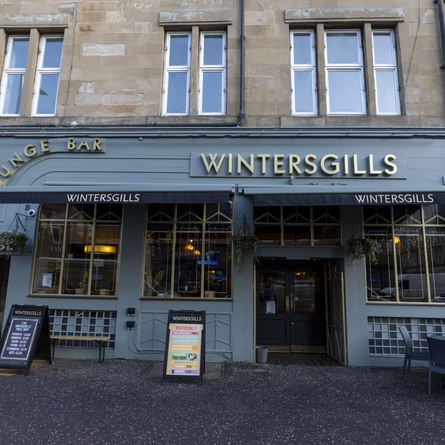 A photograph for the Winterills in Glasgow