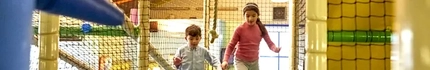 Children playing at a Wacky Warehouse