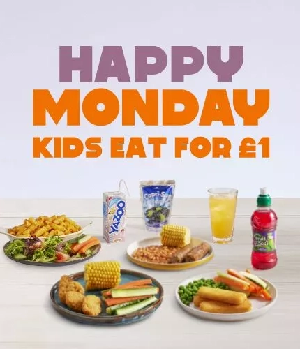 Kids eat for £1, Family Meal Deals