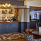 Interior bar and seating area of the pub