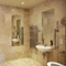The interior ensuite bathroom with shower to one of the hotel rooms at The Fox.