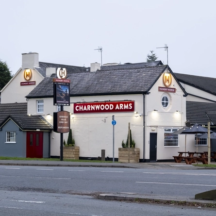 exterior of the pub