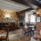 Interior restaurant and seating area