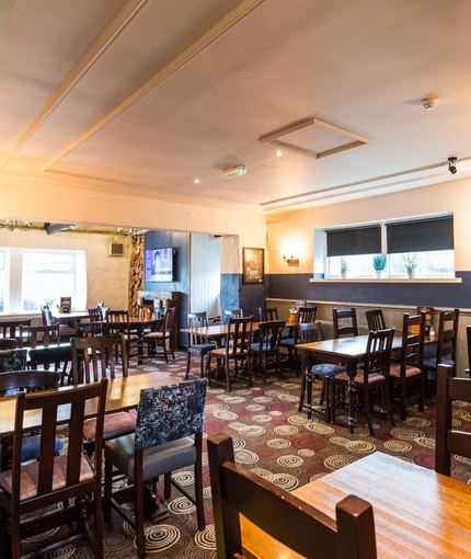interior restaurant and seating area