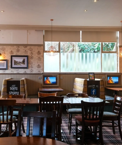 interior seating area