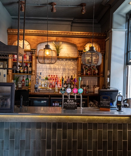 Interior shot of the venue