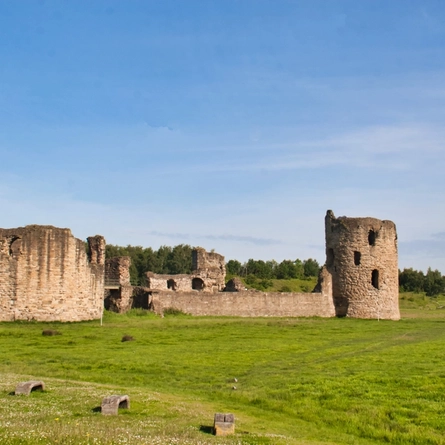 An image of Flint Castle advertising local attractions near to Chef & Brewer venues.