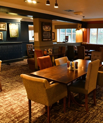 interior seating area