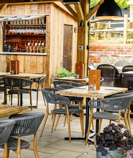 Crafted - The Cart & Horses - Bookable Space - The Garden