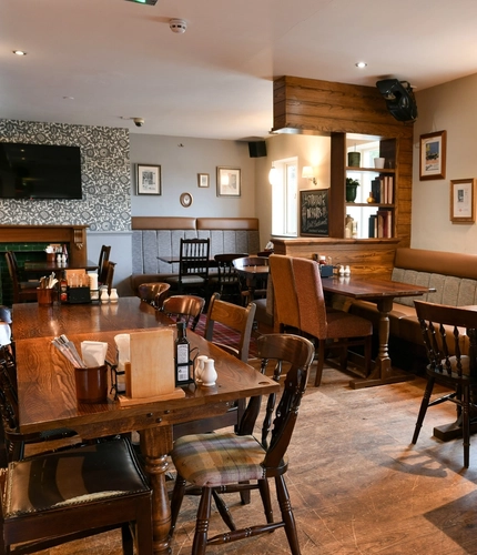 interior seating area