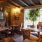 The restaurant area of The Narborough Arms.
