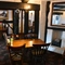 interior restaurant and seating area