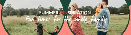 A Greene King Inns Family Friendly Blog Post Banner.