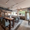 Internal seating area in a pub restaurant