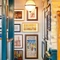 The interior wall decor at the Garrick Arms. 