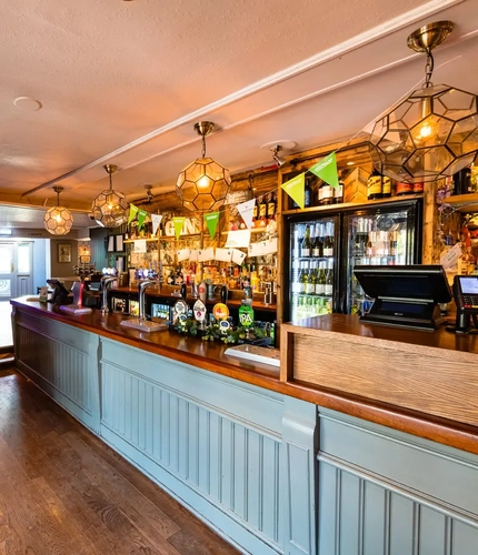 interior bar area