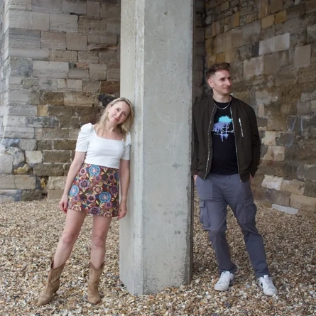 An image of Sarah & Eric advertising a Live Music What's On event at The Cart & Horses.