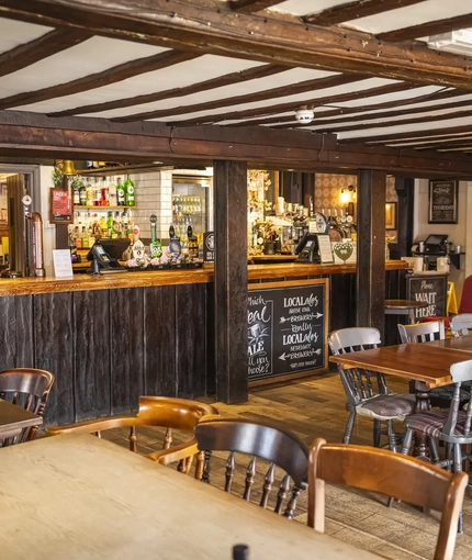 interior bar area
