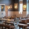 interior restaurant and seating area