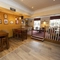 Interior dining area of a pub.