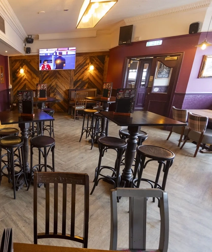 interior seating area