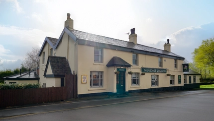 The exterior of the George & Dragon.