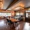 The restaurant area