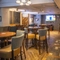 interior restaurant and seating area