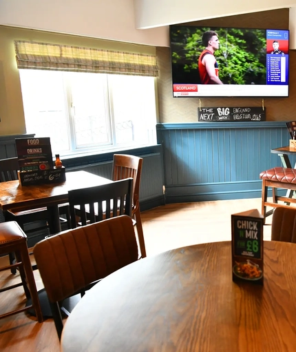 interior seating area