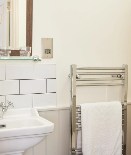 Bathroom in a pub hotel