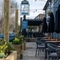 Exterior and beer garden of the Cricketers pub in Southwick