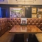 Interior seating area in a pub restaurant