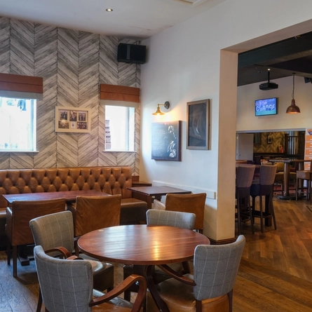 interior seating area