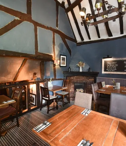 The interior of The Bear Inn