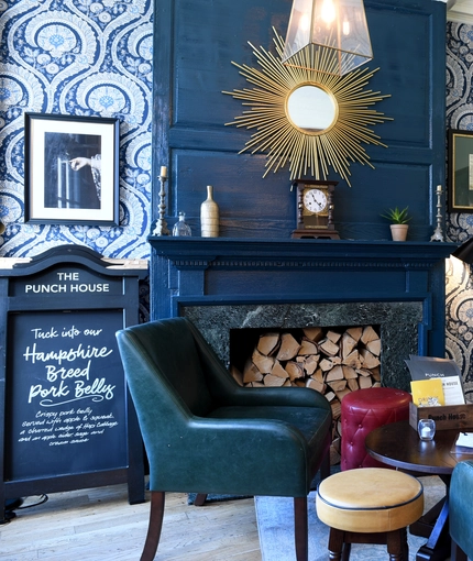 interior seating area