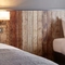 The interior of one of the hotel rooms featuring twin single beds at The Churchill.