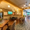Interior of the venue showing the bar