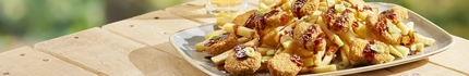 A plate of Impossible™ nuggets