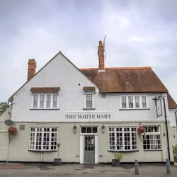 The exterior of The White Hart.